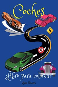 Coches Libro para colorear