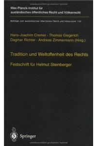 Tradition und Weltoffenheit des Rechts