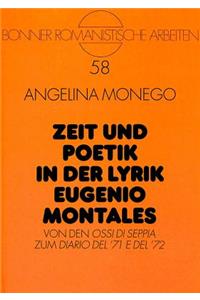 Zeit und Poetik in der Lyrik Eugenio Montales