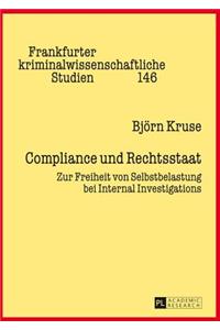 Compliance und Rechtsstaat