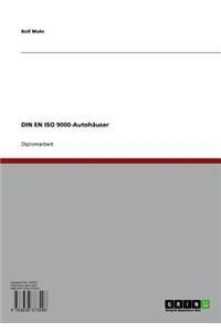 Din En ISO 9000-Autohauser