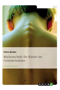 Rückenschule für Kinder im Grundschulalter