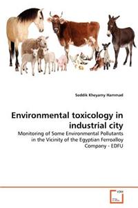 Environmental toxicology in industrial city