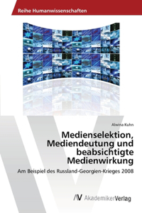 Medienselektion, Mediendeutung und beabsichtigte Medienwirkung