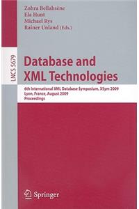 Database and XML Technologies