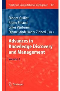 Advances in Knowledge Discovery and Management
