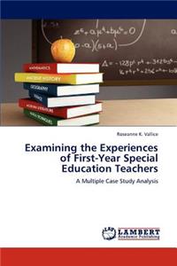 Examining the Experiences of First-Year Special Education Teachers