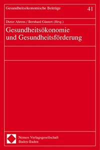 Gesundheitsokonomie Und Gesundheitsforderung