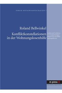 Konfliktkonstellationen in Der Wohnungslosenhilfe