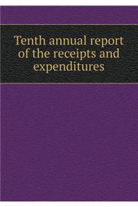 Tenth Annual Report of the Receipts and Expenditures
