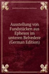 Ausstellung von Fundstucken aus Ephesos im unteren Belvedere (German Edition)