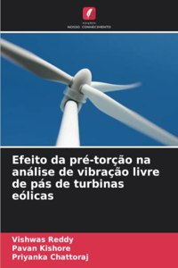 Efeito da pré-torção na análise de vibração livre de pás de turbinas eólicas