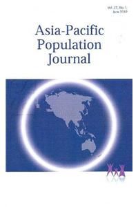 Asia-Pacific Population Journal 2012