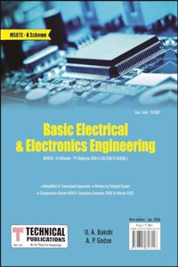 BASIC ELECTRICAL AND ELECTRONICS ENGINEERING MSBTE -K Scheme - FY DIPLOMA (II - CE/CSE/IT/AI&ML - 312302)