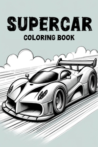 Supercar Coloring Book