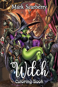 Witch Coloring Book