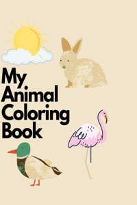 My Animal Coloring Book