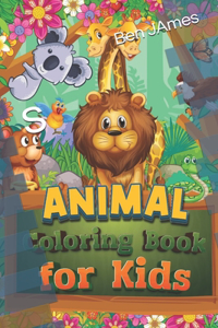 Animal Coloring Book For kids