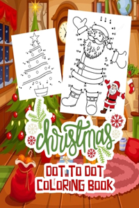 Christmas Dot to Dot Coloring Book
