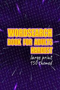 Wordsearch Book For Adults Hardest