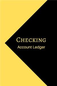 Checking Account Ledger