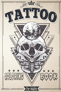Tattoo Coloring Book for Adults