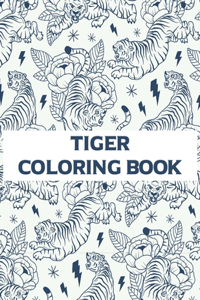 Tiger Coloring Book