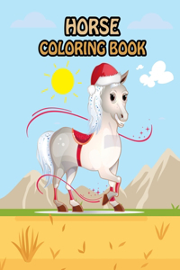 Horse Coloring Book