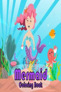 Mermaid Coloring Book for Kids, 40 Cute, Unique Coloring Pages