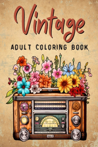 Vintage Adult Coloring Book