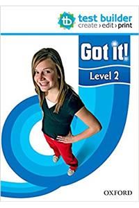 Got it! Level 2 Test Builder