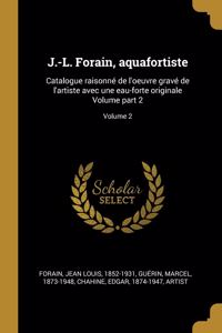 J.-L. Forain, aquafortiste