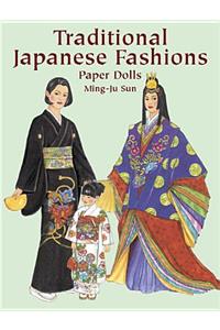 Traditional Japanese Fashions Paper Dolls