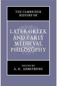 Cambridge History of Later Greek and Early Medieval Philosophy