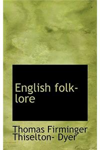 English Folk-Lore