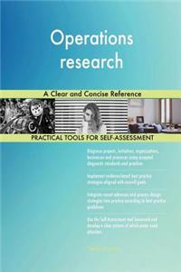 Operations research A Clear and Concise Reference