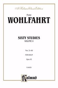 WOHLFAHRT 60 STUDIES OP452 V