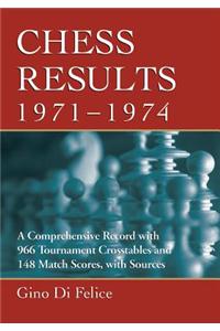 Chess Results, 1971-1974