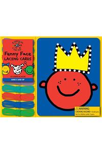 Funny Face Lacing Cards