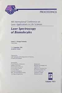 Laser Spectroscopy of Biomolecules