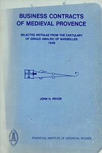 Business Contracts of Medieval Provence