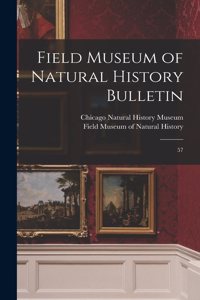 Field Museum of Natural History Bulletin