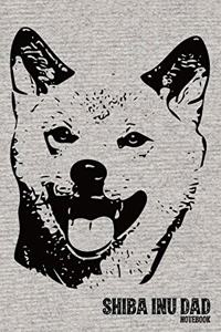 Shiba Inu Dad Notebook