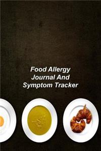 Food Allergy Journal And Symptom Tracker