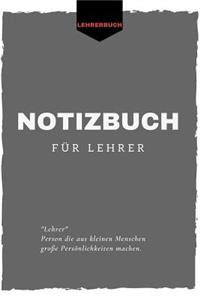 Notizbuch für Lehrer