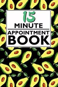 15 Minute Appointment Book