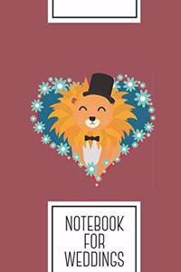 Notebook for Weddings