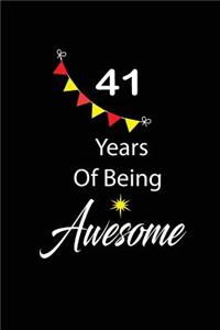 41 years of being awesome