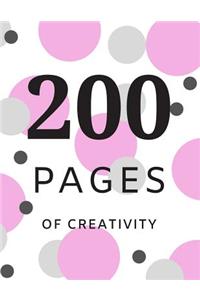 200 pages of creativity