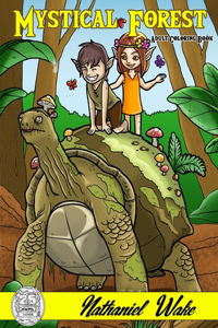 Mystical Forest Adult Coloring Book